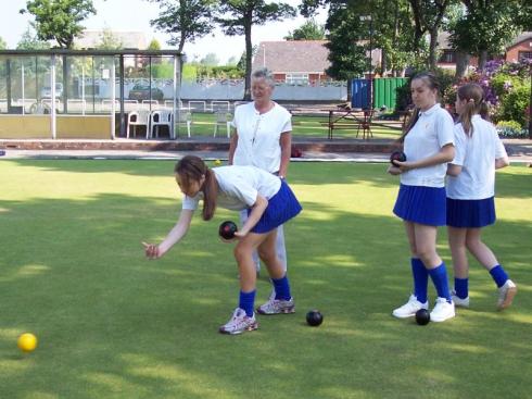 Cansfield High School bowling Cansfield High School bowling