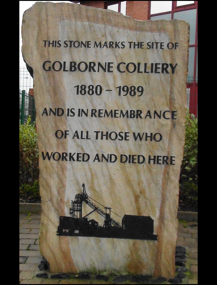 Golborne Colliery Memorial