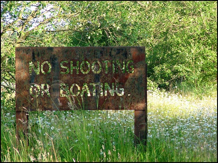 No Shooting...