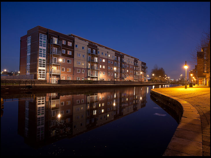 Residential apartments at the pier