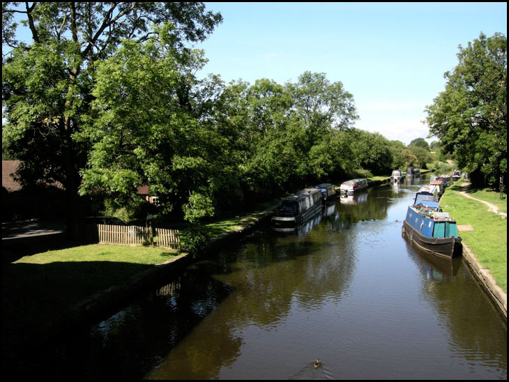 View from parbold bridge