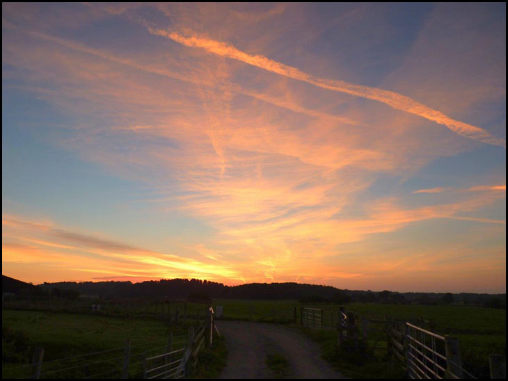 Early morning sunrise