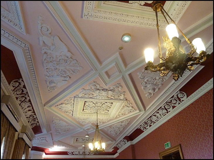 Ornate Ceiling