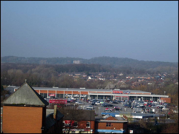 Tesco and Haigh Hall