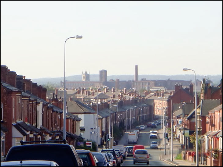 Top of Gidlow Lane