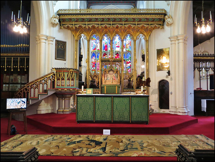 Altar and Mortlake Tapestry