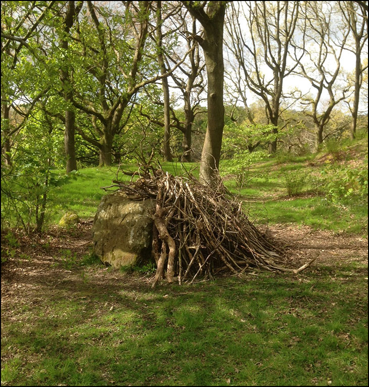 Wooden tent