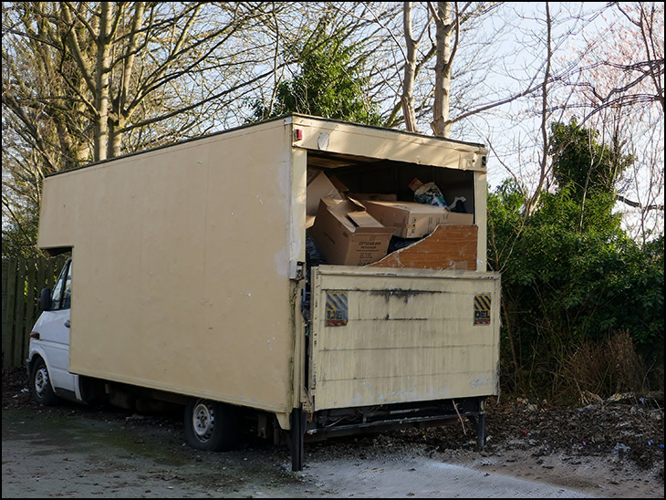 Fly Tipped Van