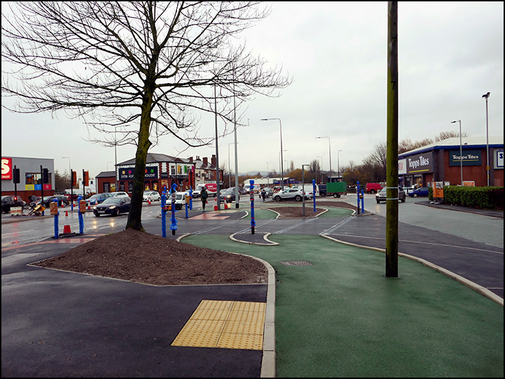 Saddle Cycle Lane