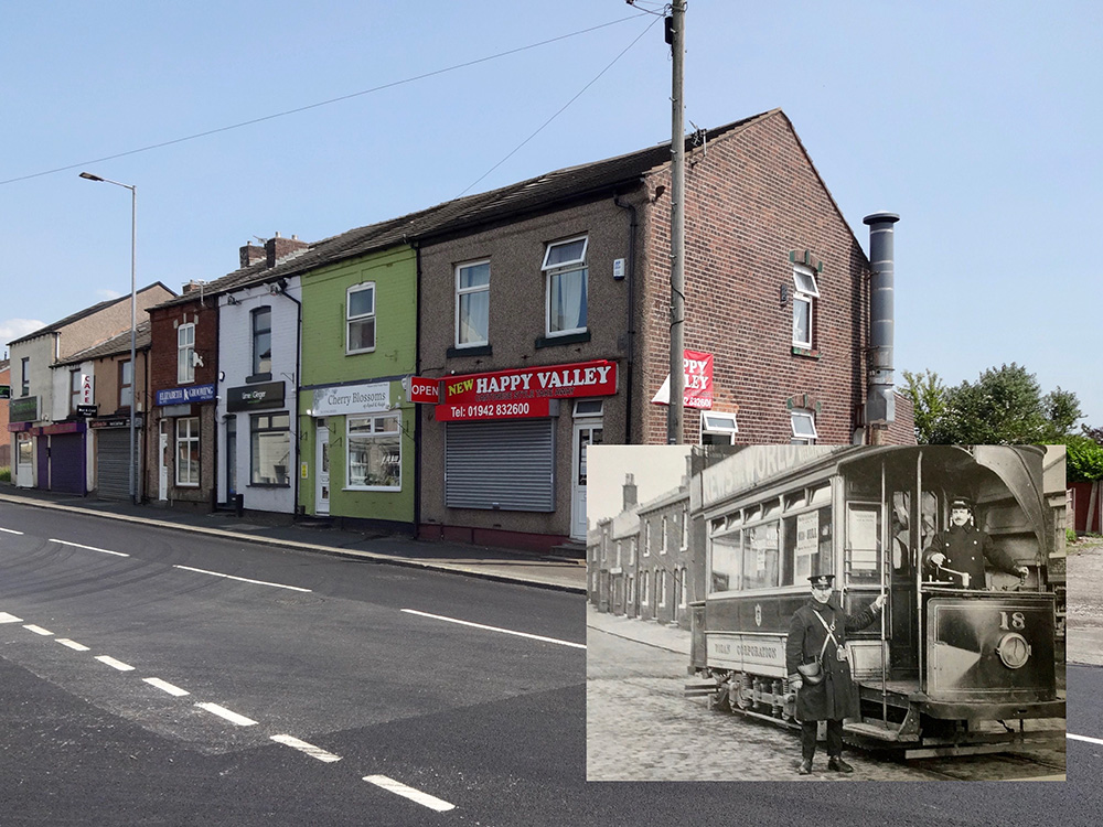 Shops on Scot Lane, Aspull