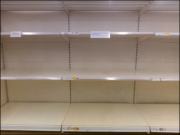 Empty Shelves