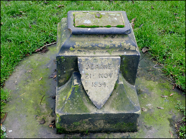 Jeanie's Headstone