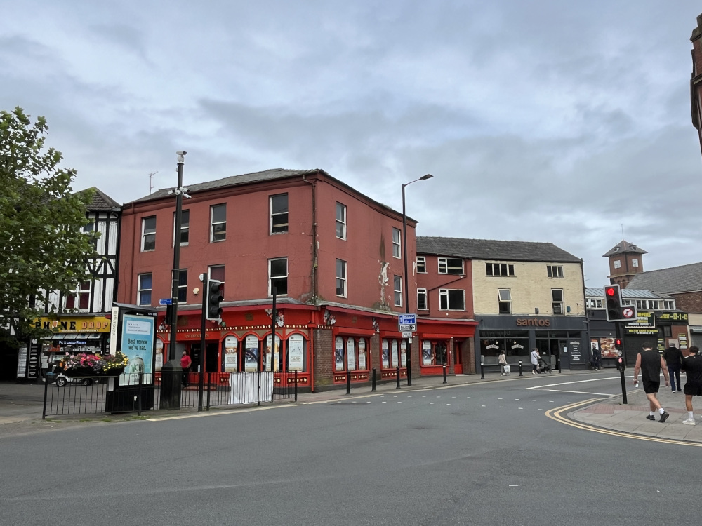 Junction of Standishgate and Mesnes Street