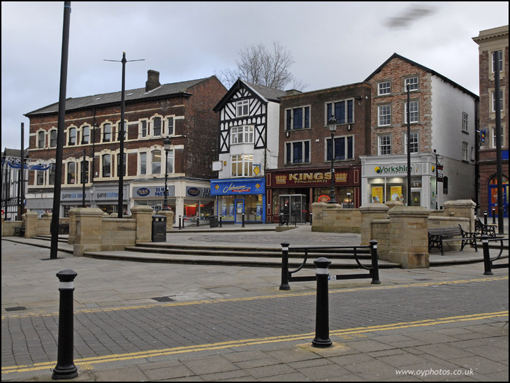 Market Place and wind