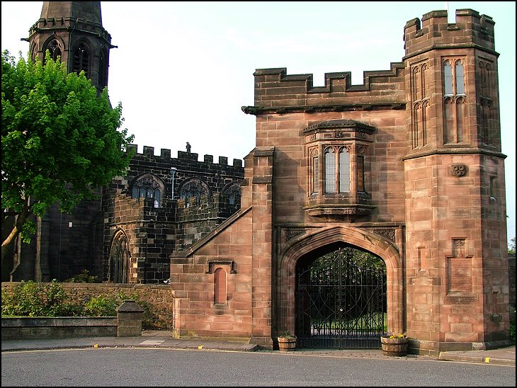Entrance to St. Wilfrid's Church, Standish