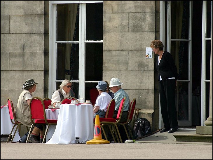 Tea at the Hall