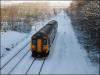 Train through the Snow...