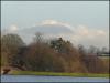 Mountain shaped cloud