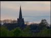 St Matthews Church, Highfield, at dusk