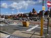 Bus station demolition