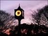 Clock at Aspull Fingerpost