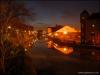 Wigan Pier at night