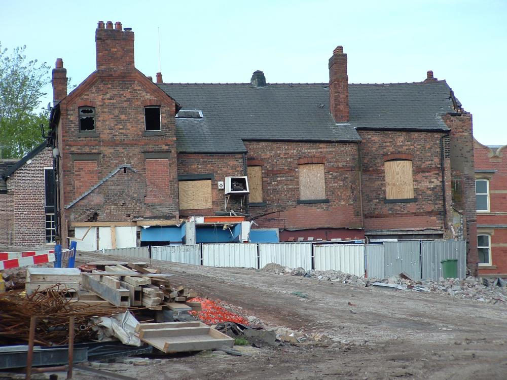 old ship pub interior before demolition.