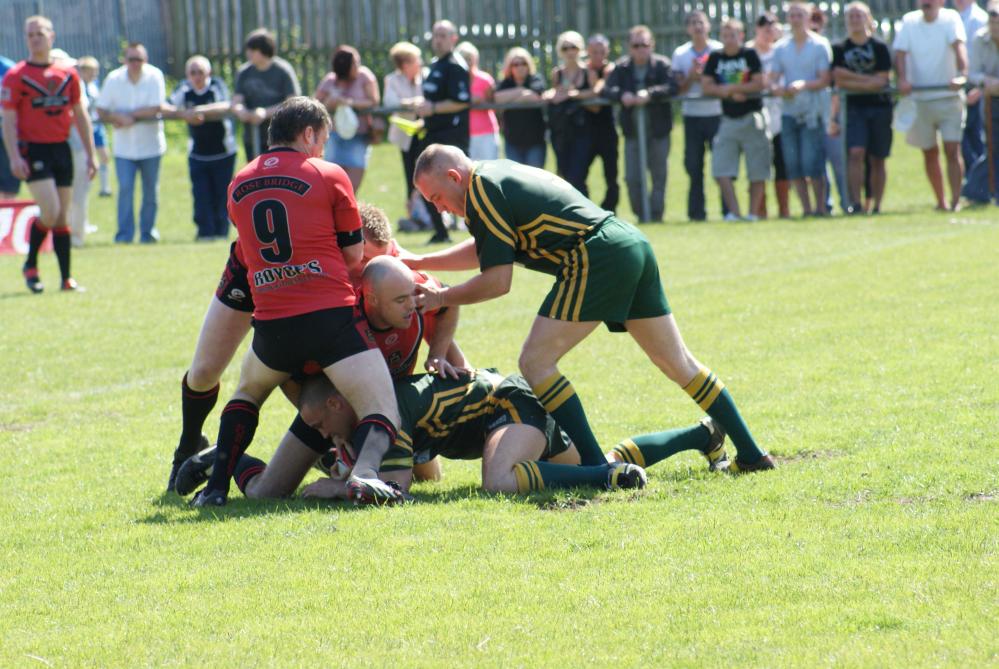  St cuthberts vs Ince Rosebridge action