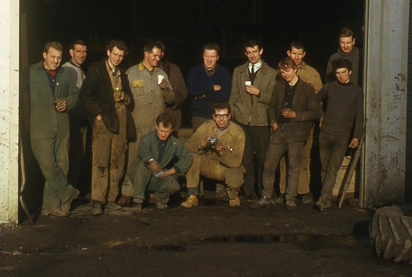 Western Tyre staff in the 1960's