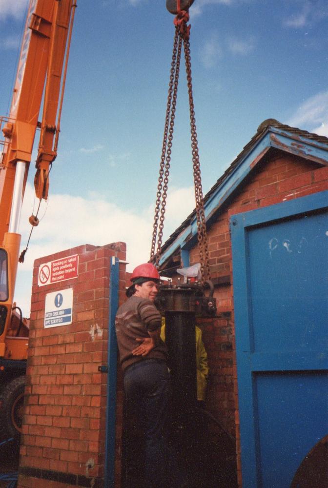 Borehole pump removal Borehole pump removal