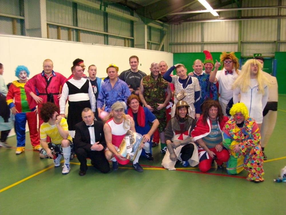 Firstbus fancy dress football.