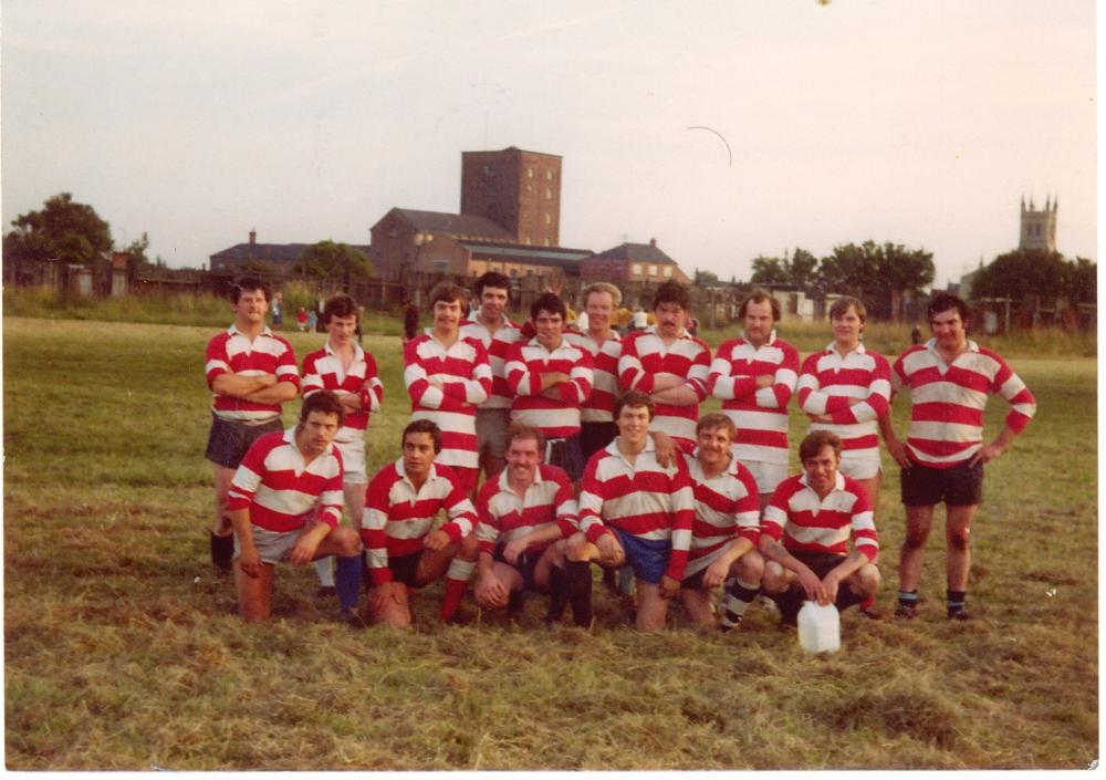 WIGAN FIRE BRIGADE RUGBY TEAM 1970s WIGAN FIRE BRIGADE RUGBY TEAM 1970s