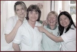 Girls at Brandreth Lodge Nursing Home